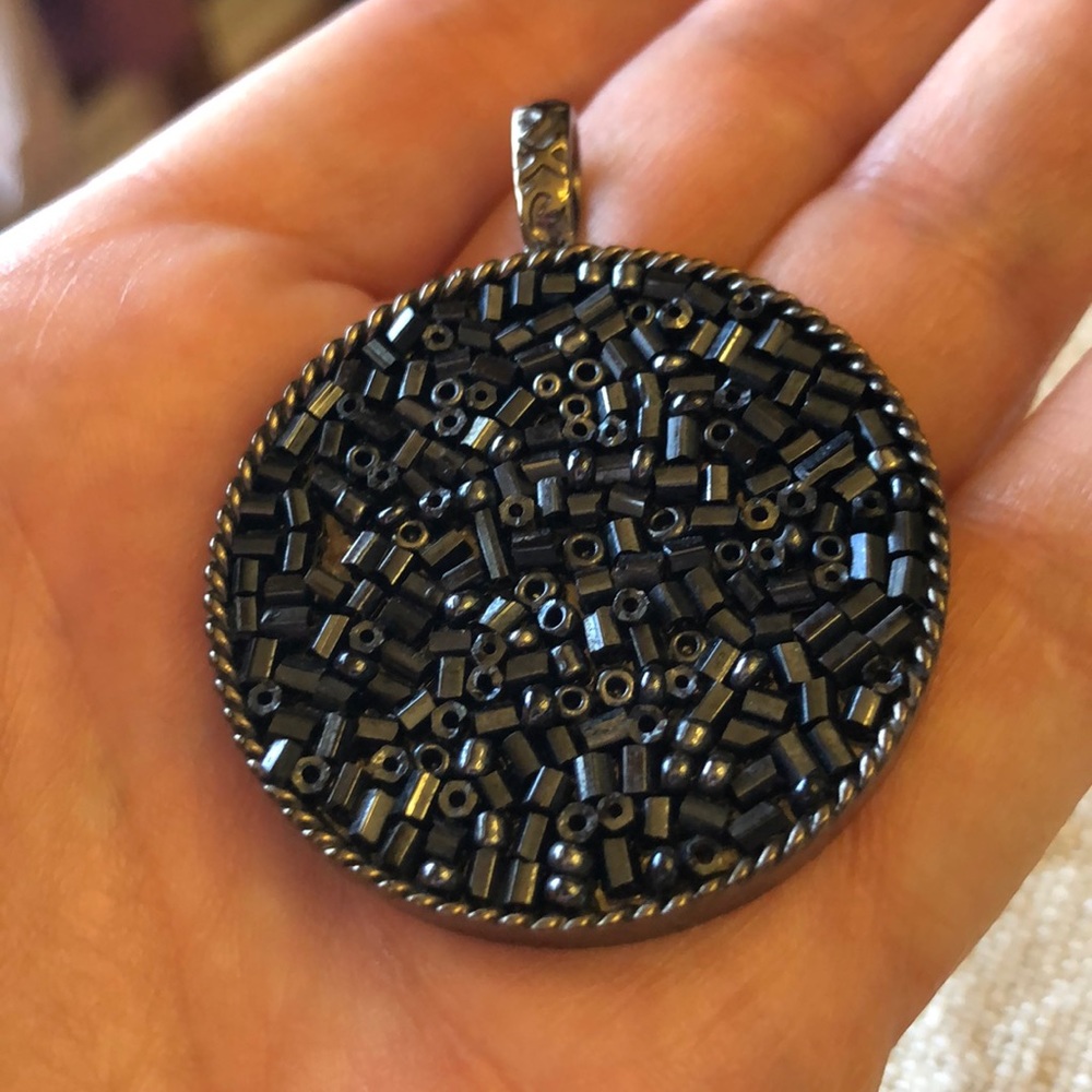 Reversible pendant- gorgeous piece!!
